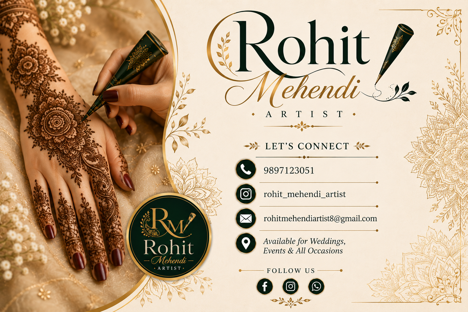 Contact Branding Overlay