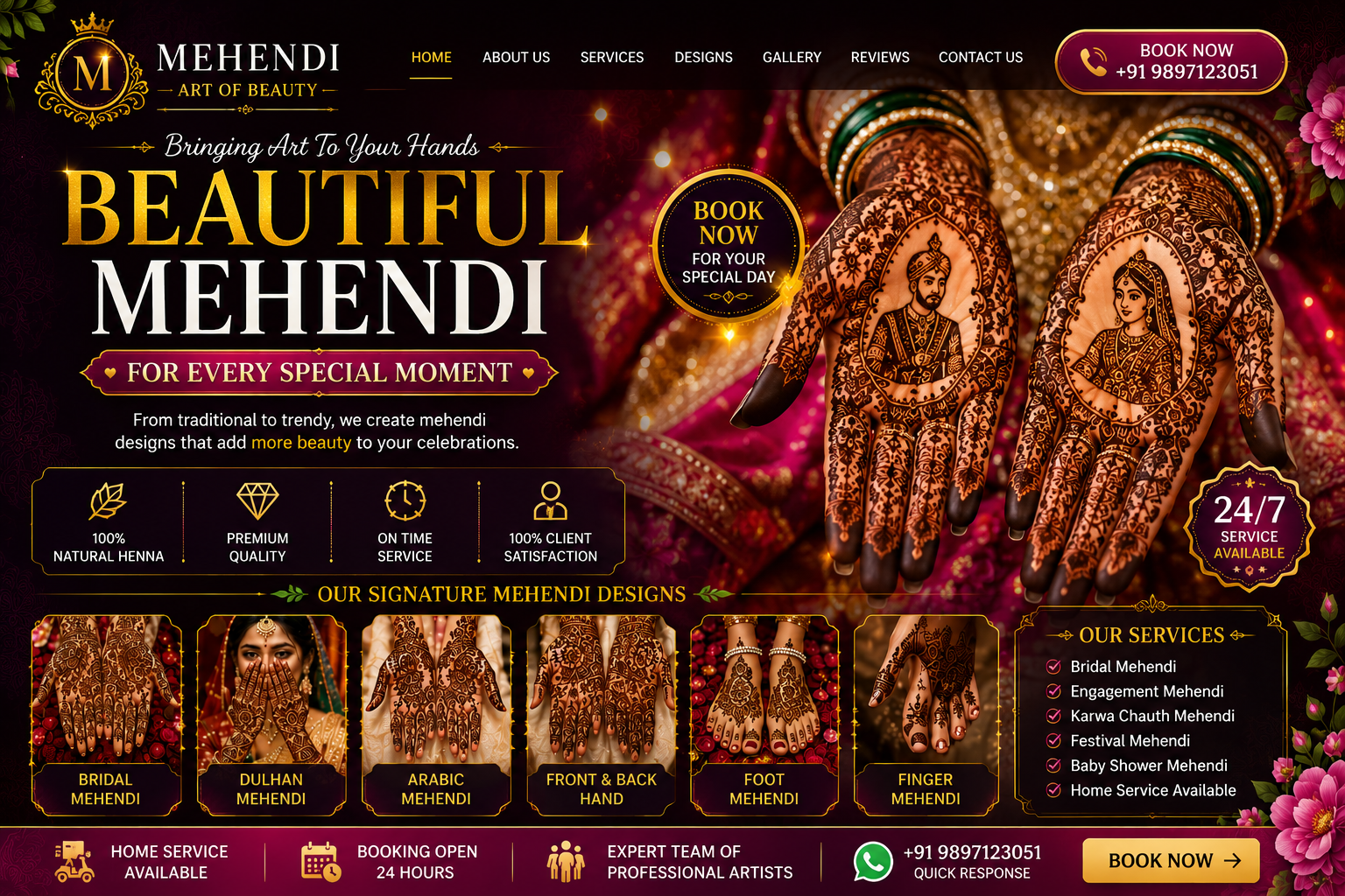 Rohit_mehendi_artist